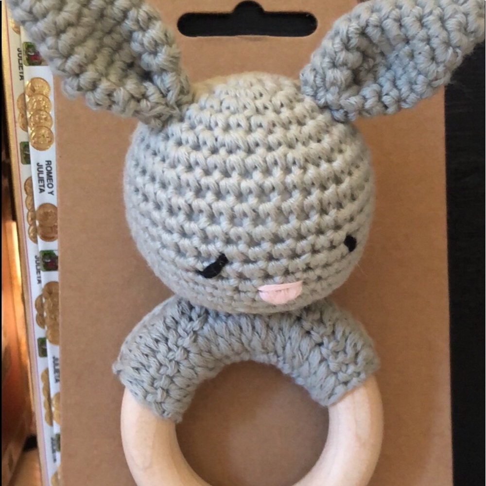 Cheengoo Teething Bunny Ring